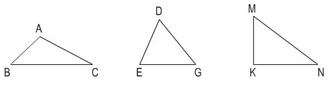Các hình tam giác cơ bản