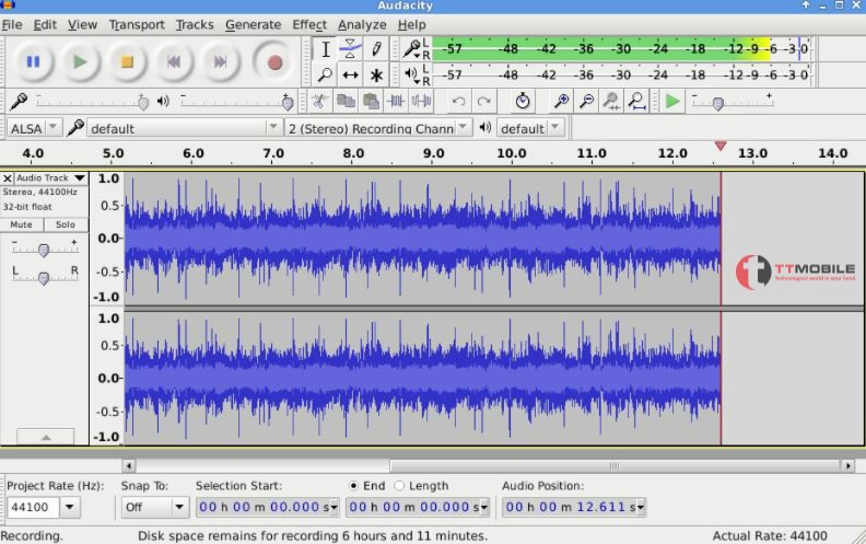 2 Audacity-phần mềm ghi âm bài hát trên máy tính
