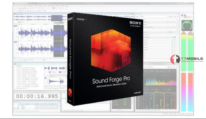 4 Sound Forge phần mềm ghi âm trên máy tính chất lượng cao