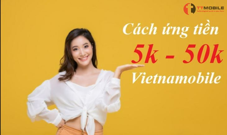 Cách ứng tiền Vietnamobile Thánh Sim 5k - 50k