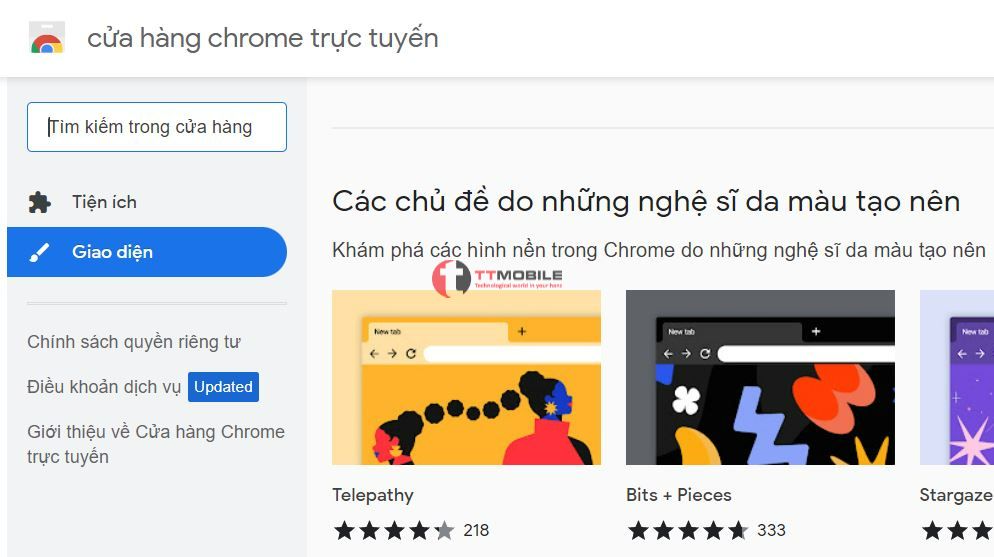 Cửa hàng Chrome trực tuyến