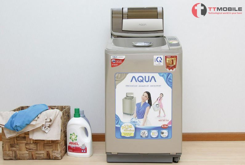 Mã lỗi e4 máy giặt aqua do máy giặt không vắt