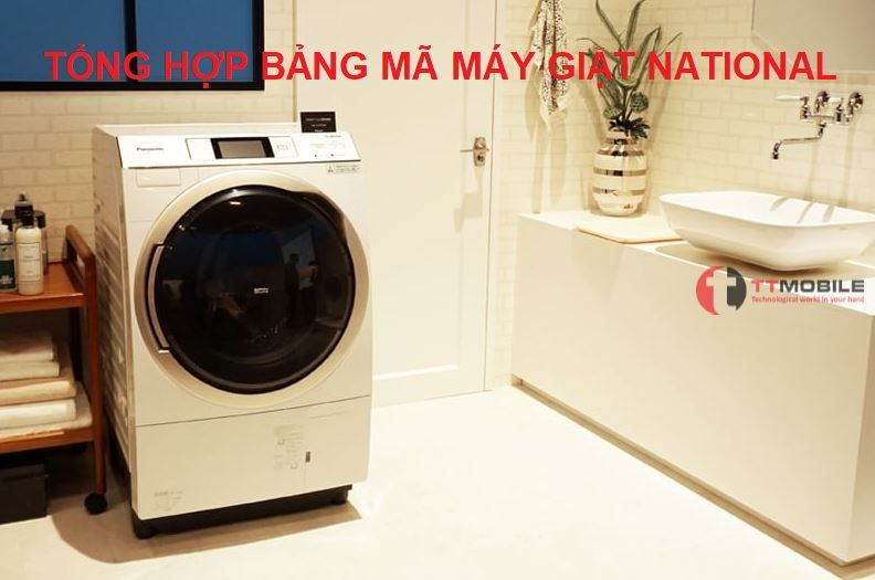 Tổng hợp bảng mã lỗi máy giặt National - máy giặt nội địa Nhật