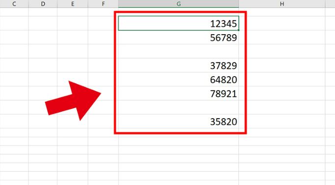 Cách ẩn tất cả số 0 trong Excel 2