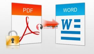 Phần mềm chuyển pdf sang word không lỗi font