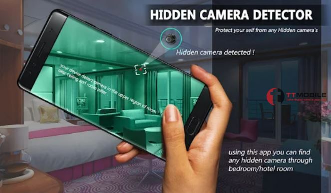 Tải phần mềm phát hiện camera quay lén android - Hidden Camera Detector