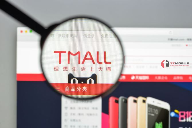 Nhập điện thoại giá sỉ ở các trang thương mại điện tử lớn như Tmall