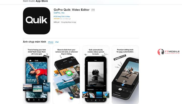 Phần mềm Quik - Free video Editor APK