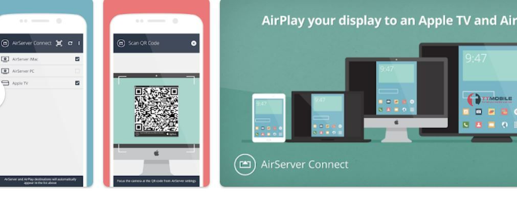 AirServer Connect - ứng dụng trình chiếu cho màn hình điện thoại