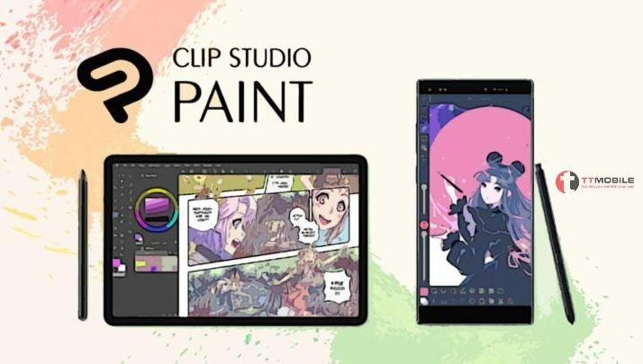 Clip Studio Paint - phần mềm vẽ trên điện thoại iphone đẹp