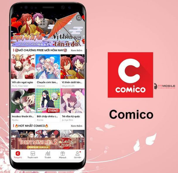 Comico - phần mềm đọc truyện tranh trên Android online hay