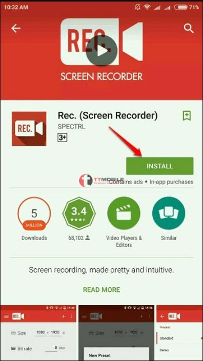 REC - Ứng dụng quay màn hình điện thoại chất lượng cao
