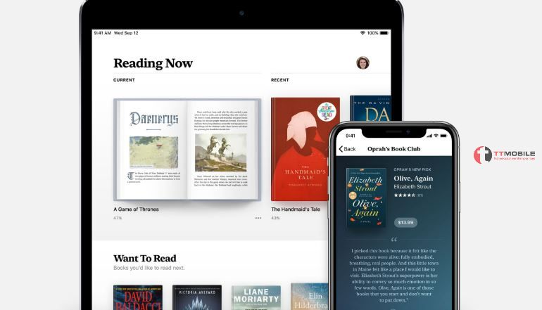 Apple Books - ứng dụng đọc sách trên điện thoại iOS hay