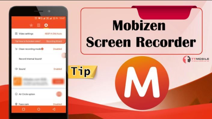 Cách quay màn hình điện thoại trên iphone bằng ứng dụng Mobizen Screen Recorder