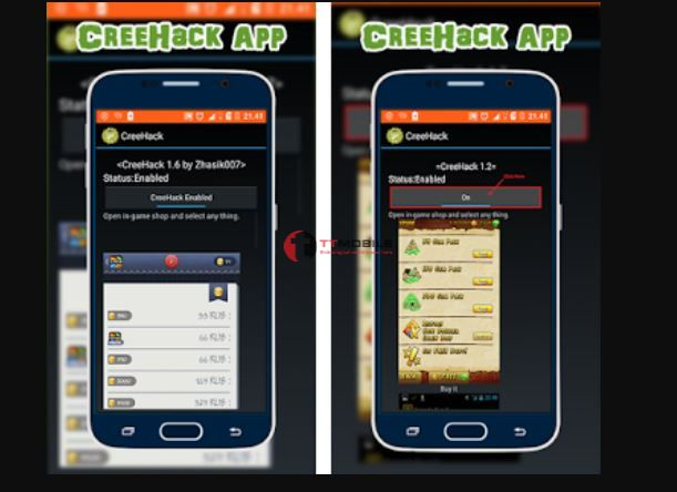 CreeHack - ứng dụng hack game miễn phí