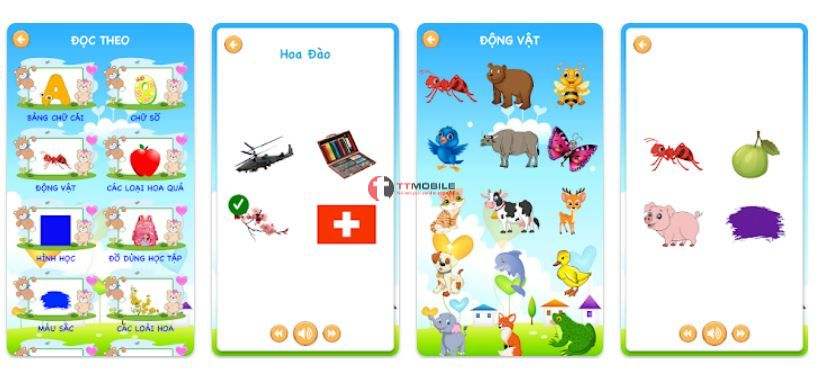 Học Nói Tiếng Việt - app học Tiếng Việt cho bé hay từ 1 tuổi