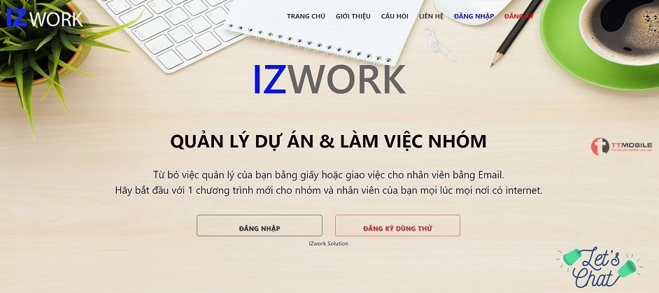 Phần mềm quản lý công việc cho doanh nghiệp IZwork