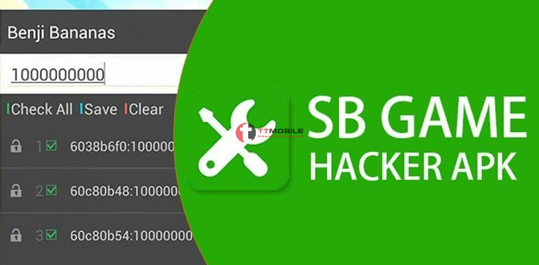 SB game Hacker apk - ứng dụng hack game không cần root