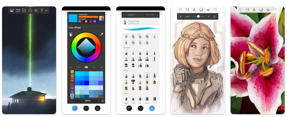 SketchBook - app vẽ trên điện thoại iphone hay nhất