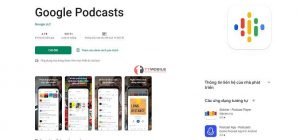 Google Podcasts - app nghe podcast Tiếng Việt đa dạng chủ đề
