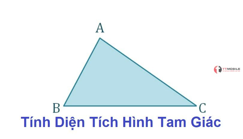Hình tam giác và công thức tính diện tích hình tam giác