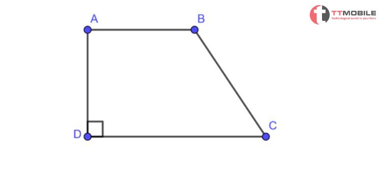 Tính diện tích hình thang vuông khi biết một cạnh bên vuông góc với đáy