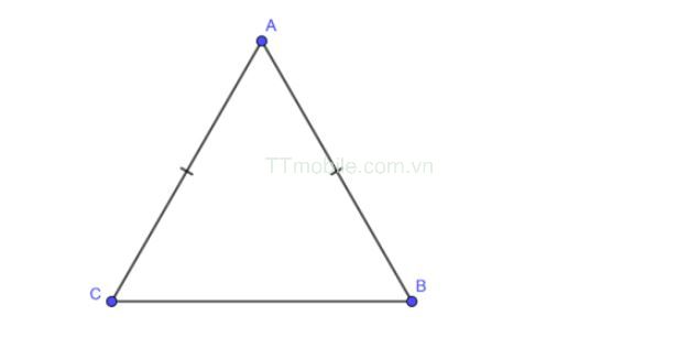 Tam giác cân là gì