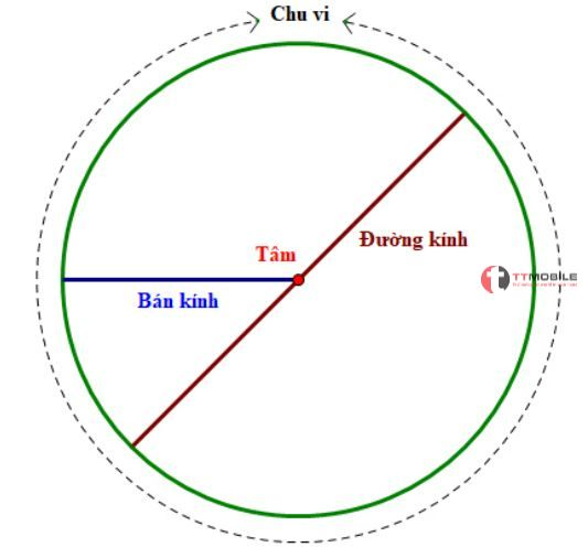 Đường tròn là gì và cách xác định đường tròn