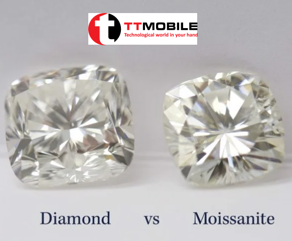 Kim cương Moissanite khác gì Diamond?